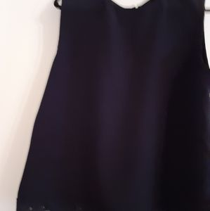 Cute tank with lace bottom